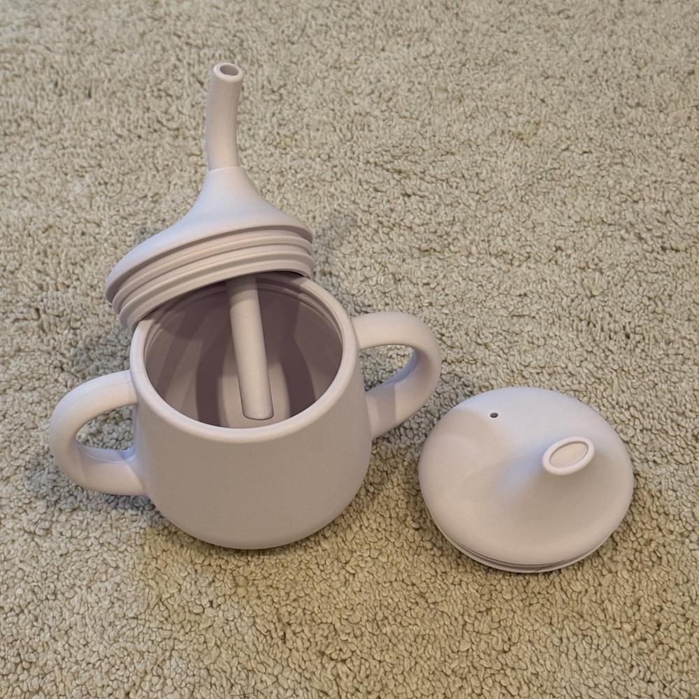 Moonlike Silicone Two-Handled Toddler Sippy Cup